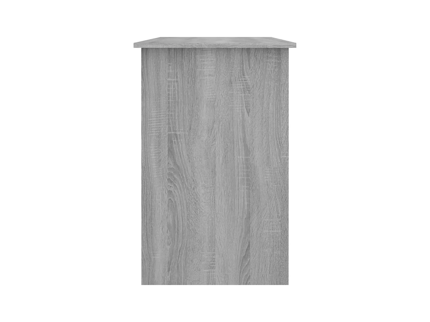 Escritorio Sonoma Gris 100x50x76 cm Madera de Ingeniería
