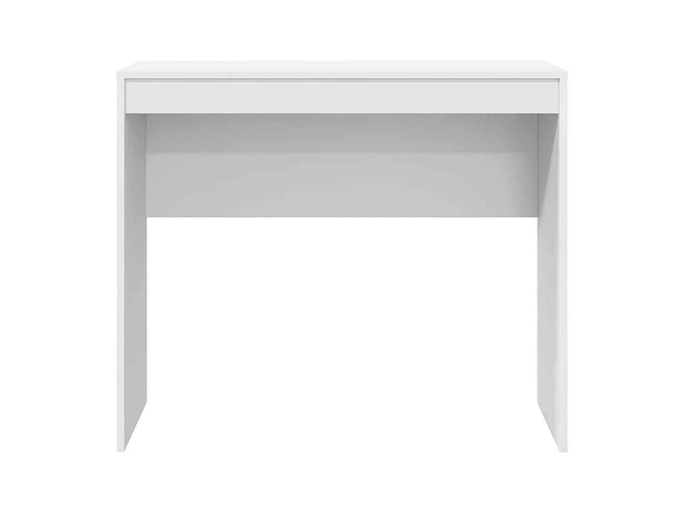 Bureau Blanc 90 x 40 x 76 cm Bois d'ingénierie