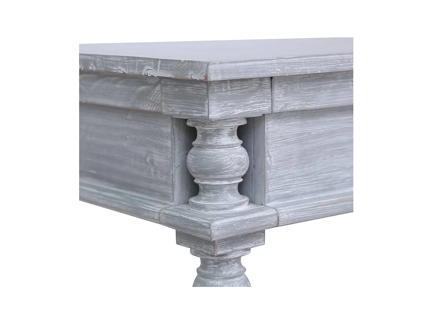 Escritorio 115x50x78 cm Madera maciza de caoba