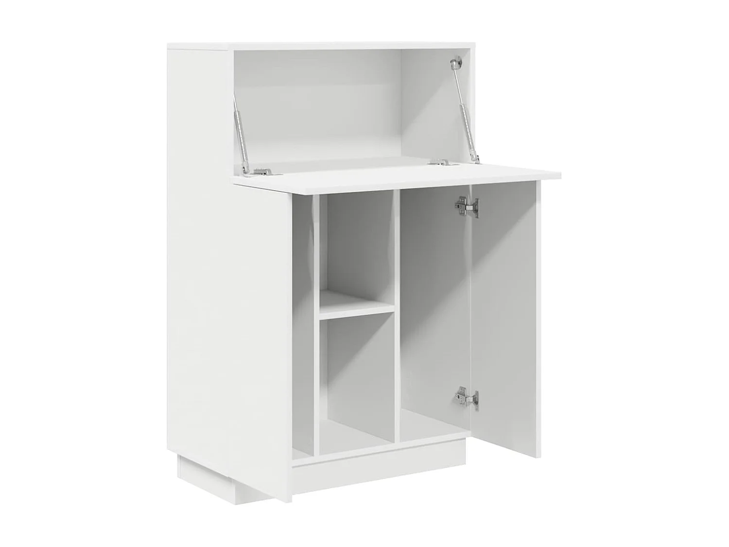 Bureau Blanc 71,5 x 31,5 x 106,5 cm Bois d'ingénierie