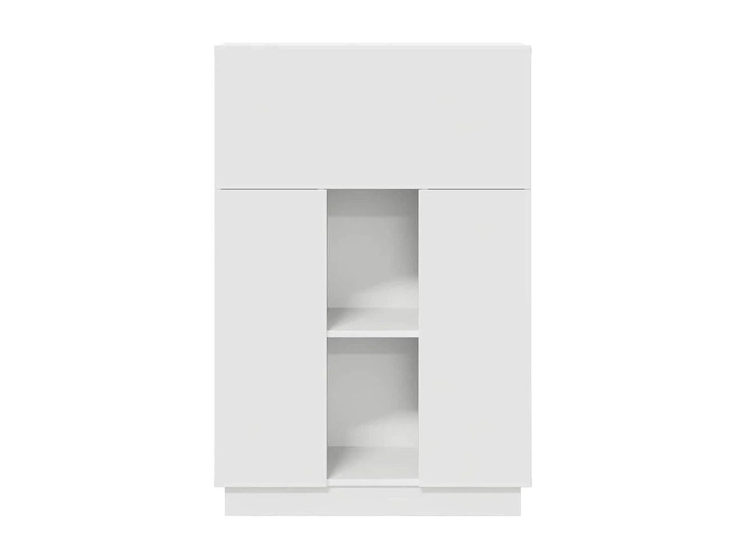 Bureau Blanc 71,5 x 31,5 x 106,5 cm Bois d'ingénierie