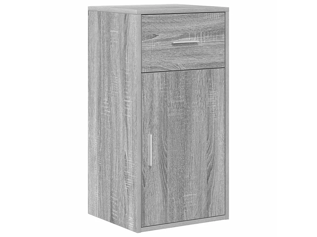 Bureau d'angle avec tiroir 2 pcs Sonoma gris 102 x 50 x 75 cm