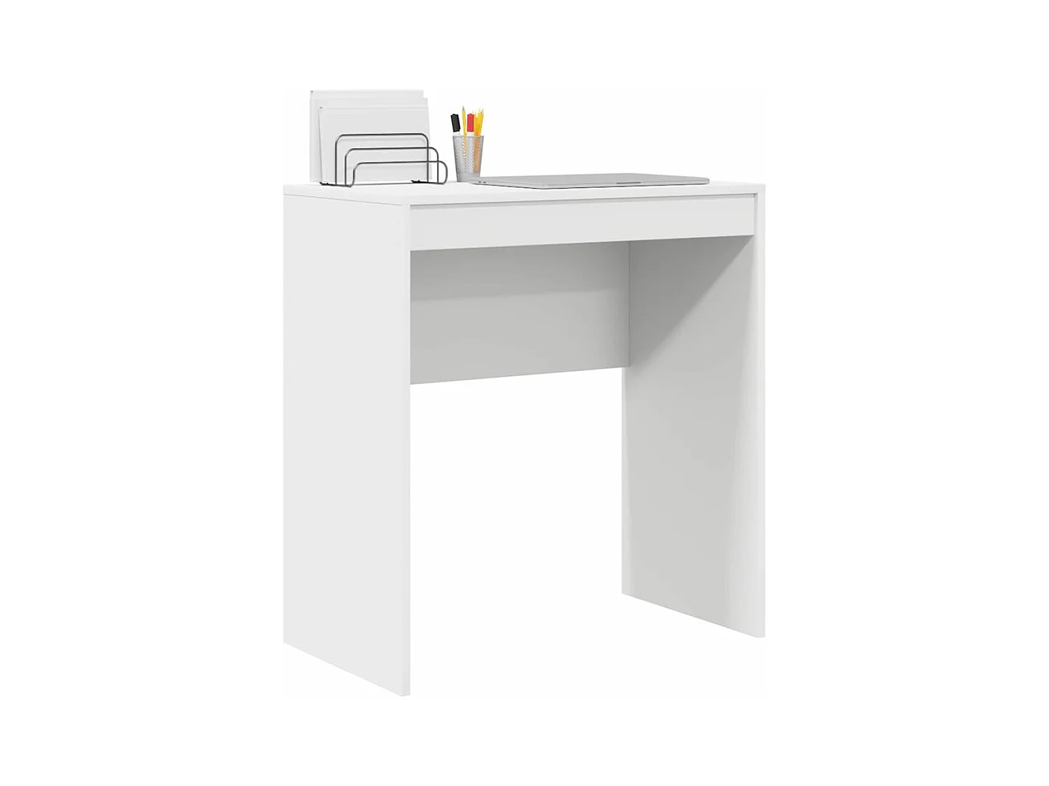 Bureau Blanc 70 x 40 x 76 cm Bois d'ingénierie