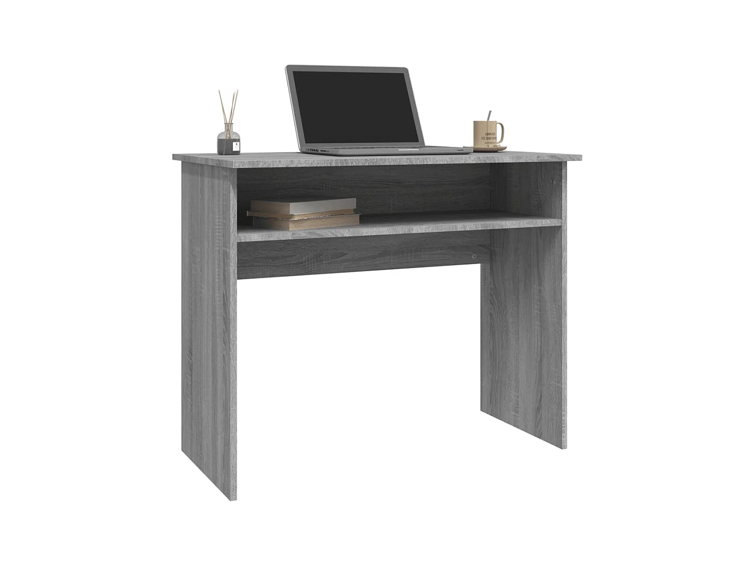 Sonoma Grey Bureau 90x50x74 cm Engineered Wood