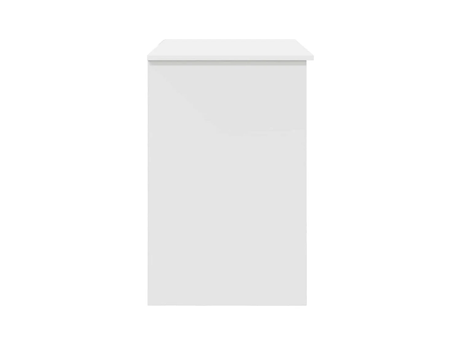 Bureau avec tiroir Blanc 90 x 49.5 x 75 cm Bois d'ingénierie