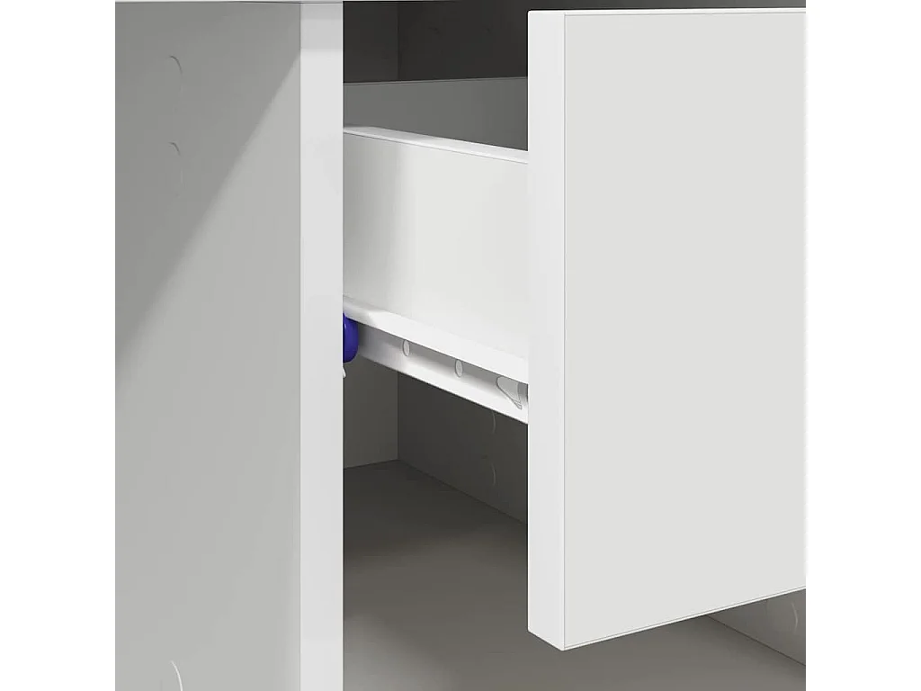 Scrivania con cassetto Bianco 90 x 49,5 x 75 cm Legno ingegnerizzato
