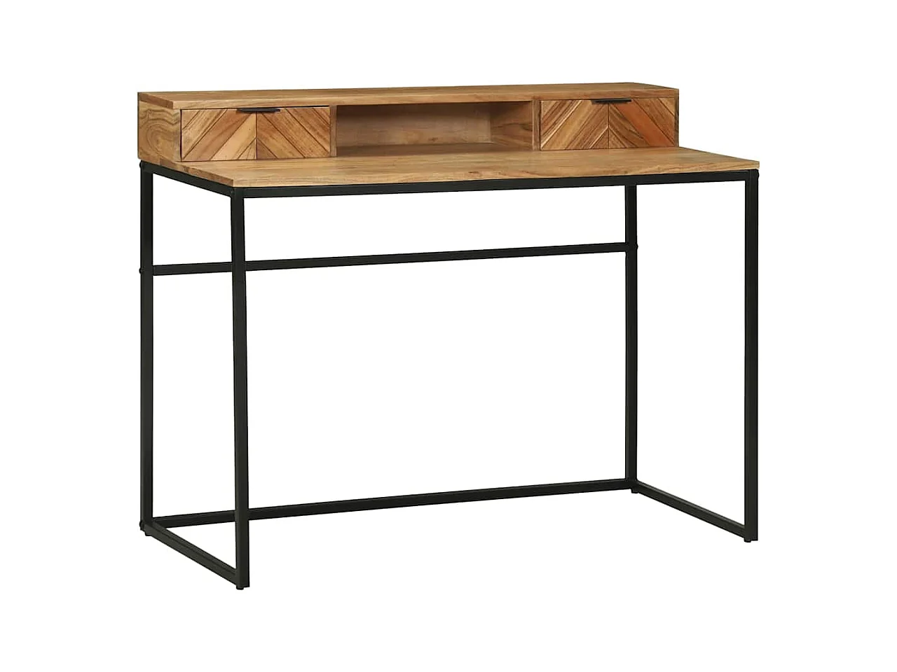 Bureau met lade Bruin 110 x 50 x 87 cm Massief acaciahout