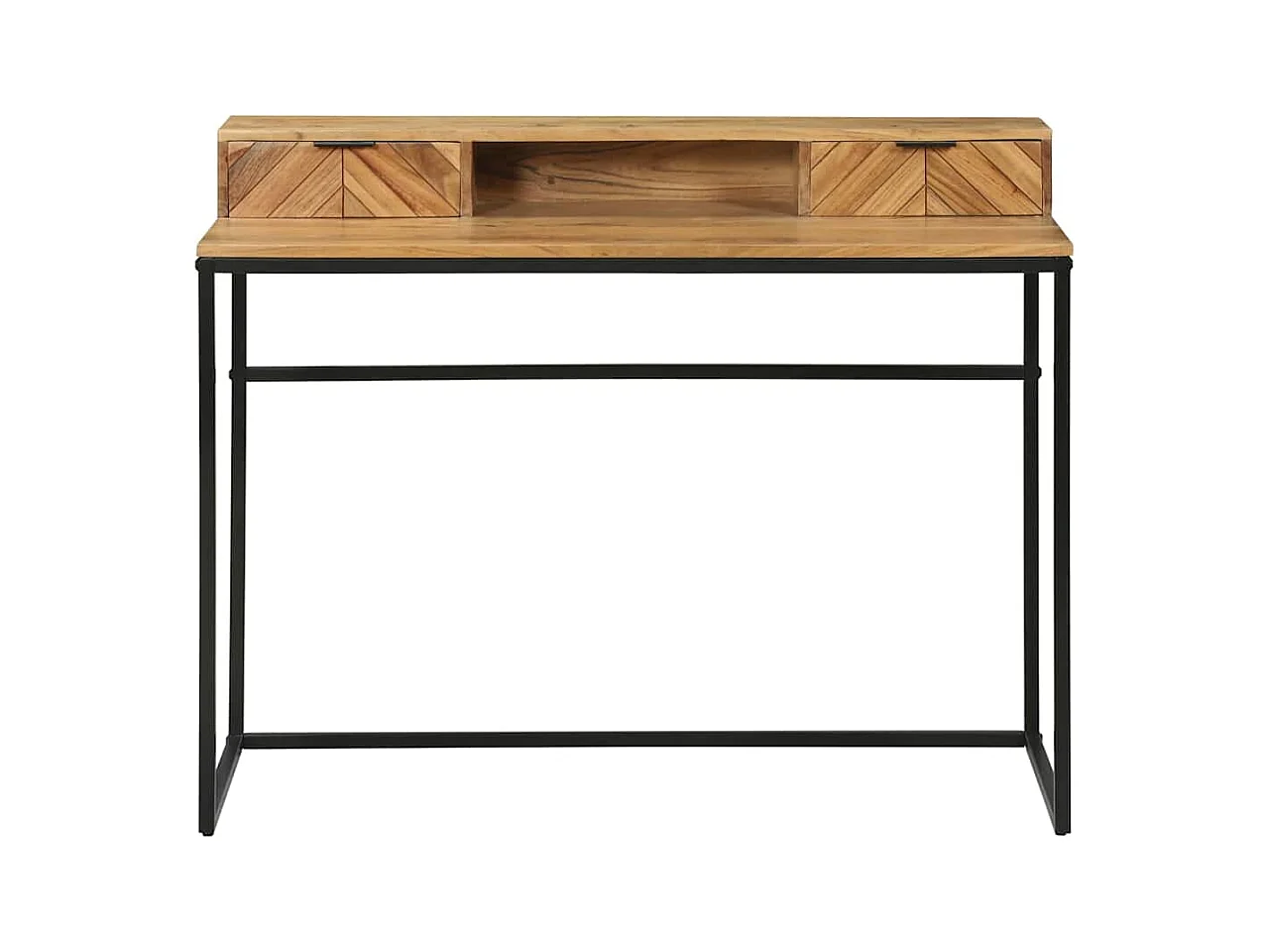 Bureau met lade Bruin 110 x 50 x 87 cm Massief acaciahout