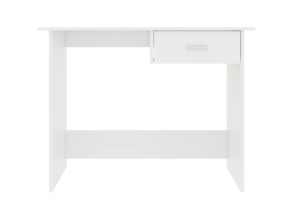 Bureau Blanc 100 x 50 x 76 cm Bois d'ingénierie