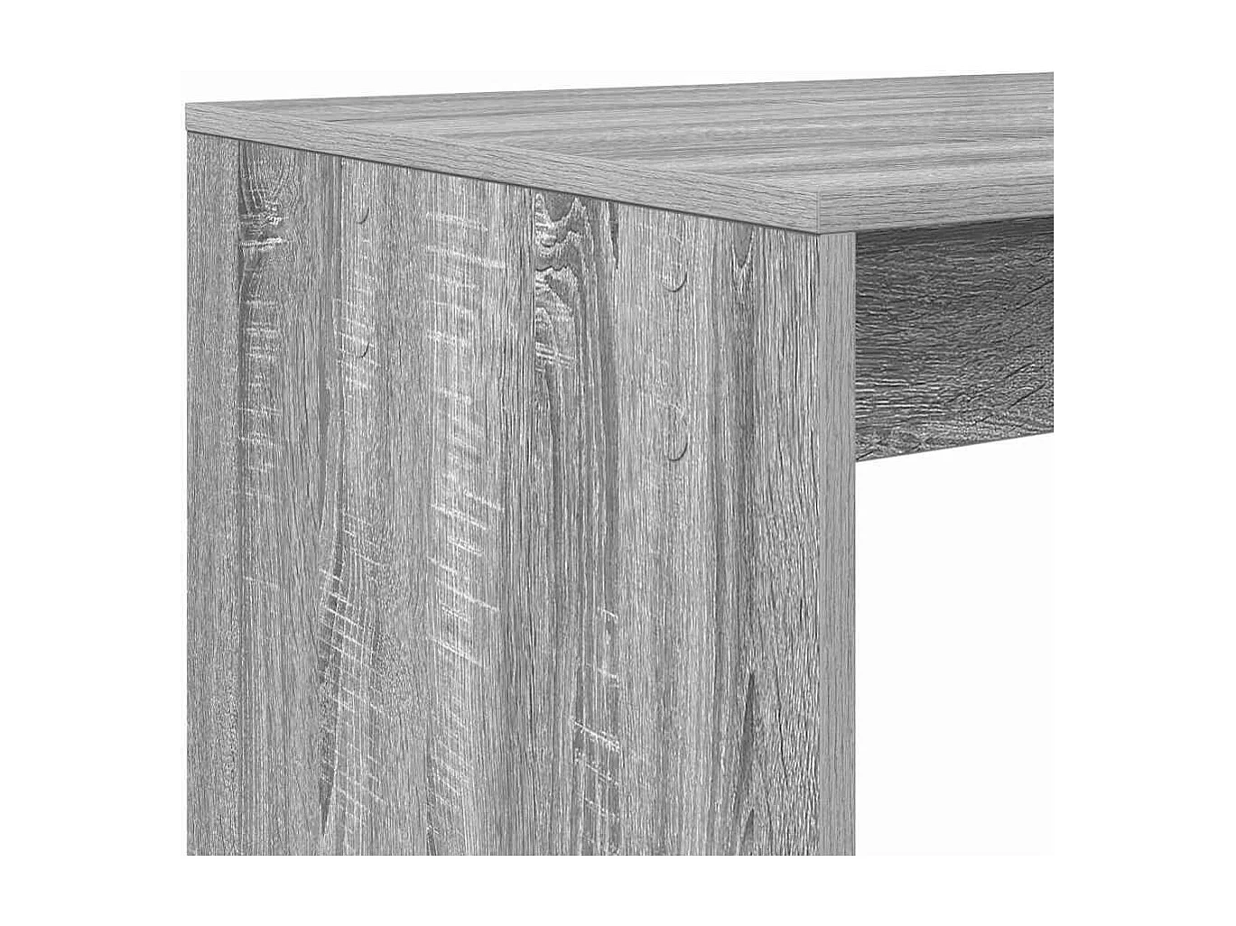 Sonoma Grey Bureau 108 x 55 x 103,5 cm Bewerkt hout