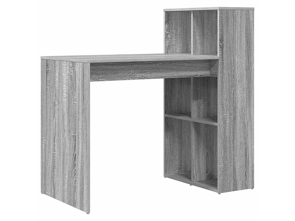 Schreibtisch Sonoma Grau 108 x 55 x 103,5 cm Holzwerkstoff