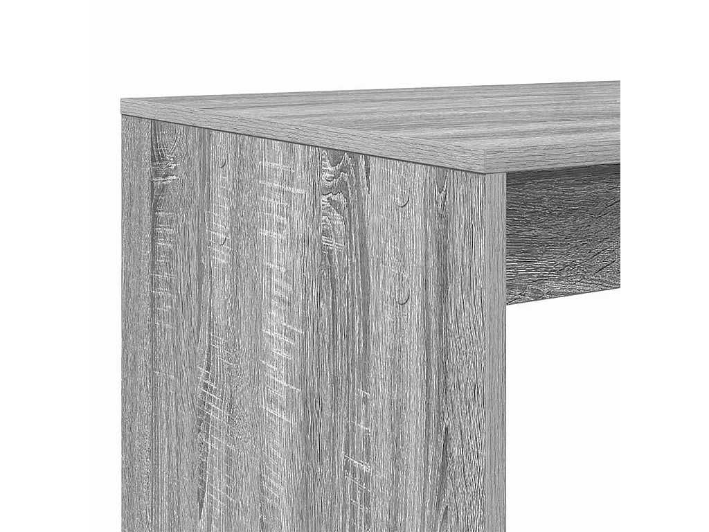 Schreibtisch Sonoma Grau 108 x 55 x 103,5 cm Holzwerkstoff