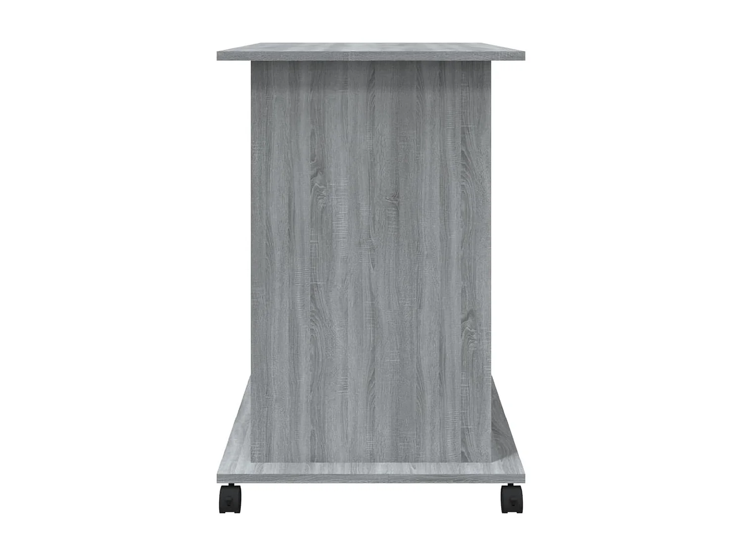 Escritorio de computadora Sonoma gris 80x50x75 cm Madera de ingeniería