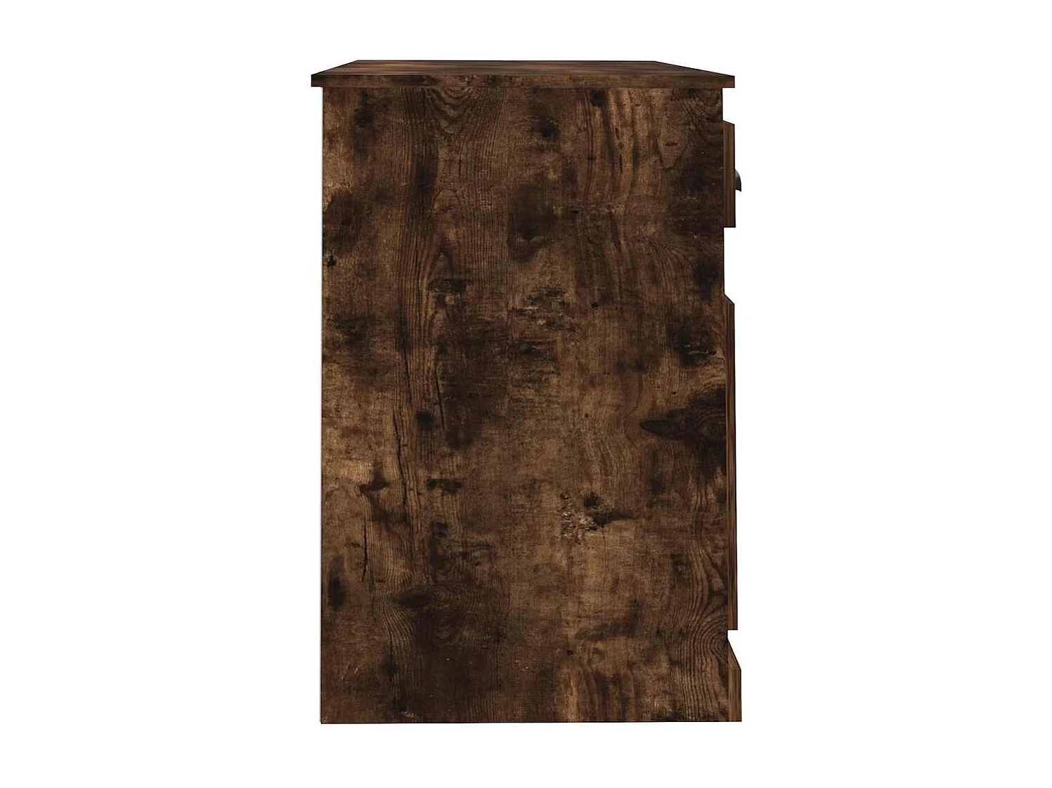 Bureau avec tiroir chêne fumé 115x50x75 cm bois d'ingénierie