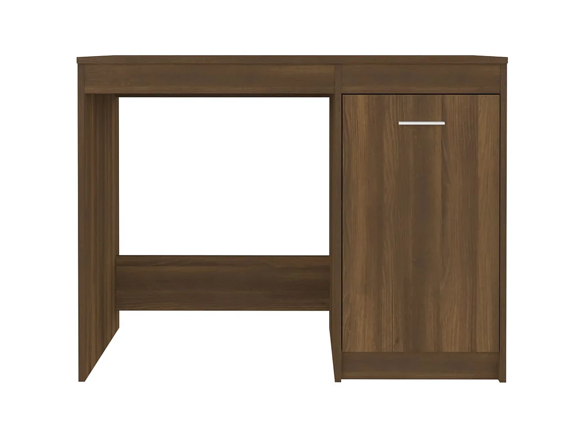 Bureau Chêne marron 100x50x76 cm Bois d'ingénierie