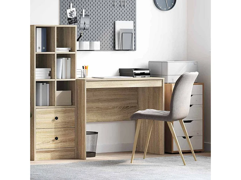 Bureau Chêne sonoma 90 x 50 x 76 cm Bois d'ingénierie