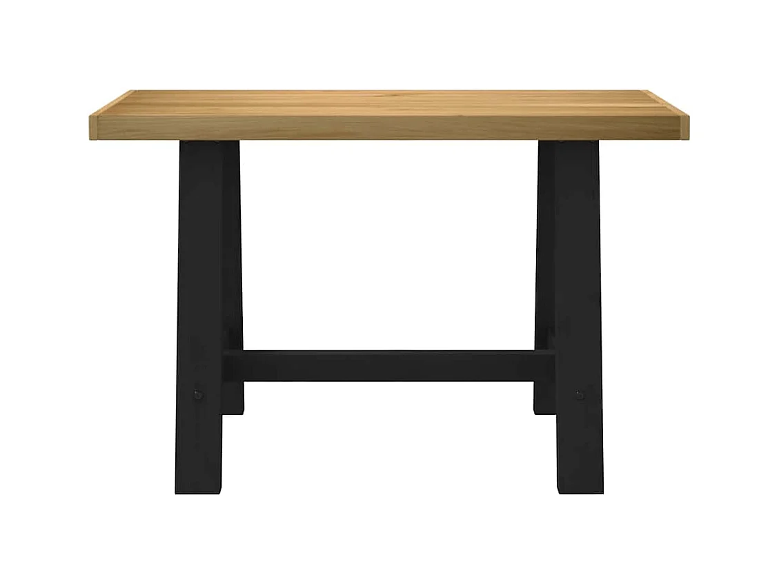 Bureau NOAIN pieds en forme de A 120x50x75 cm bois massif pin