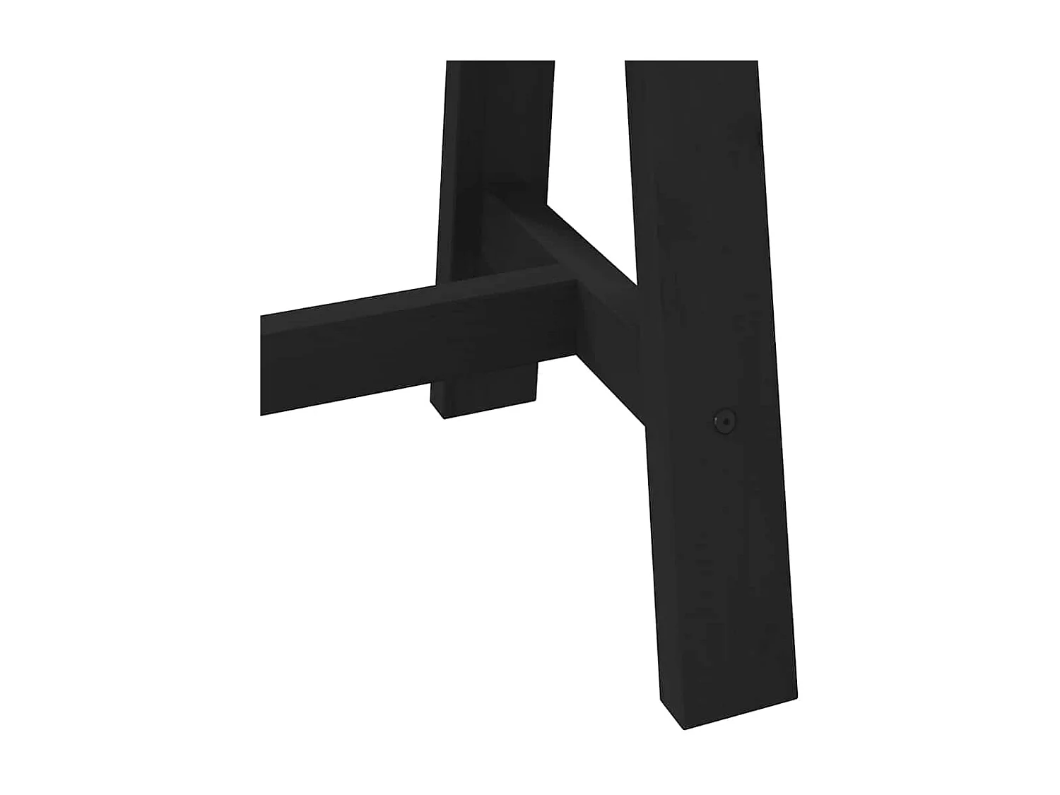 Scrivania NOAIN gambe a forma di A 120x50x75 cm legno massello di pino