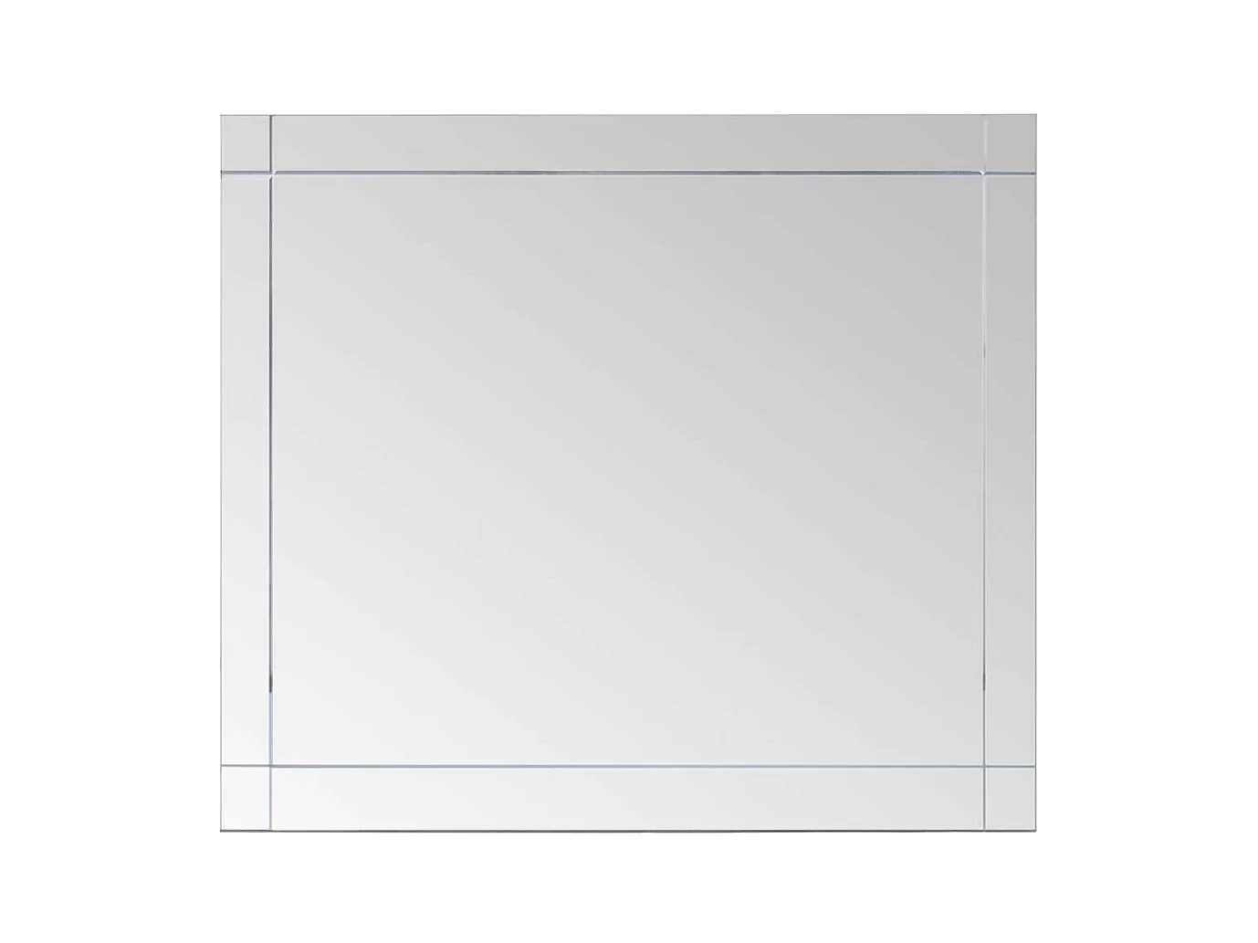 Miroir mural 100x60 cm Verre