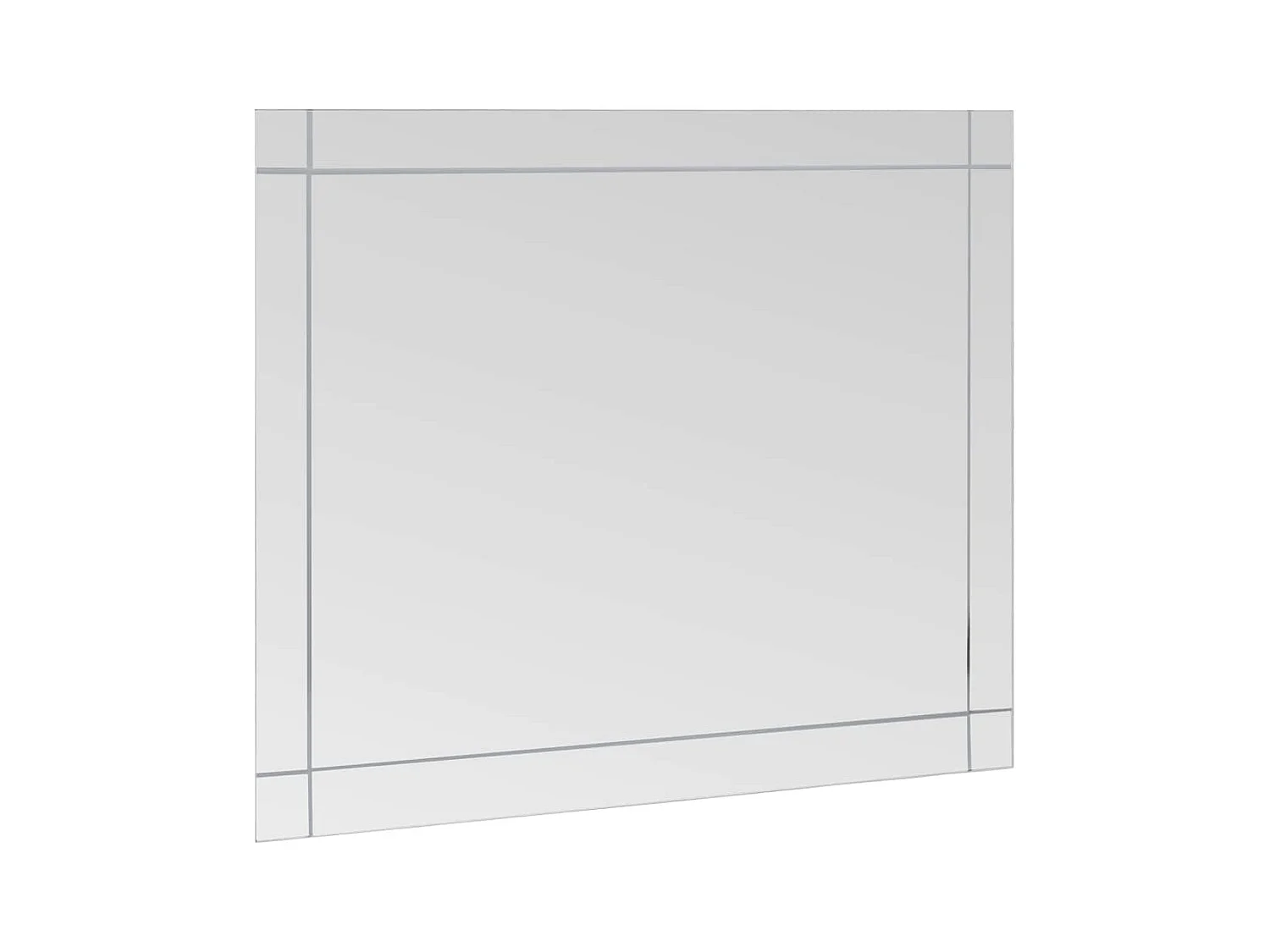 Specchio da parete 100x60 cm Vetro