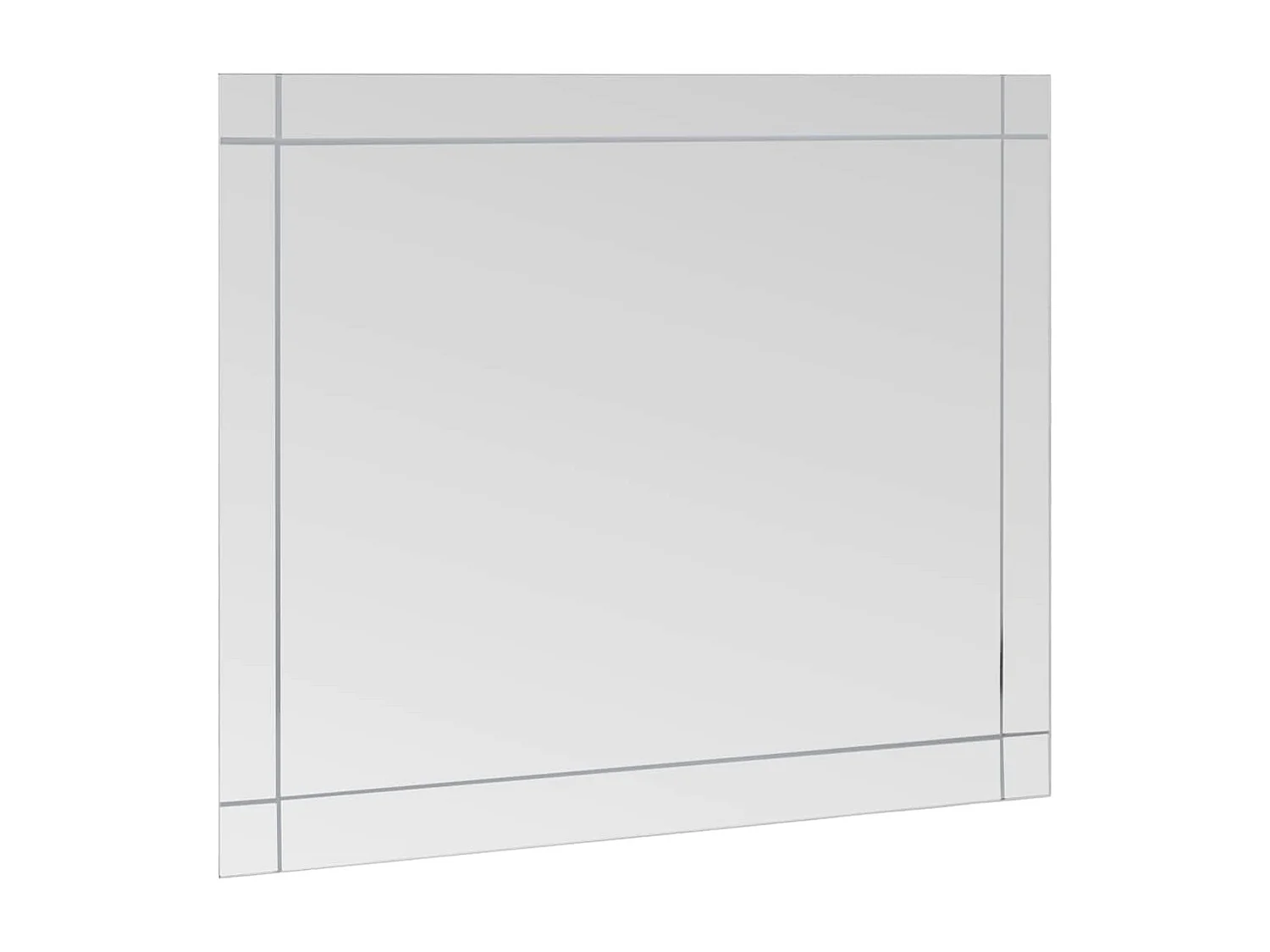 Miroir mural 100x60 cm Verre