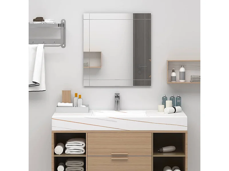 Miroir mural 100x60 cm Verre