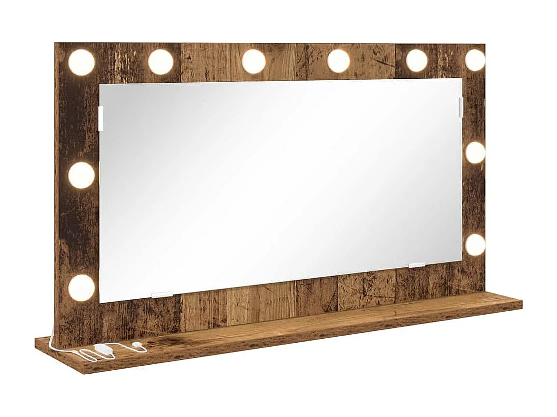 Miroir de vanité avec miroir Bois Ancien 80 x 45 x 18 cm