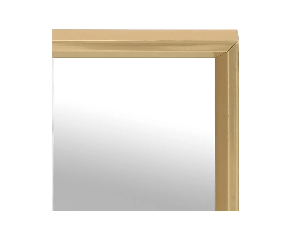 Specchio dorato 60x60 cm