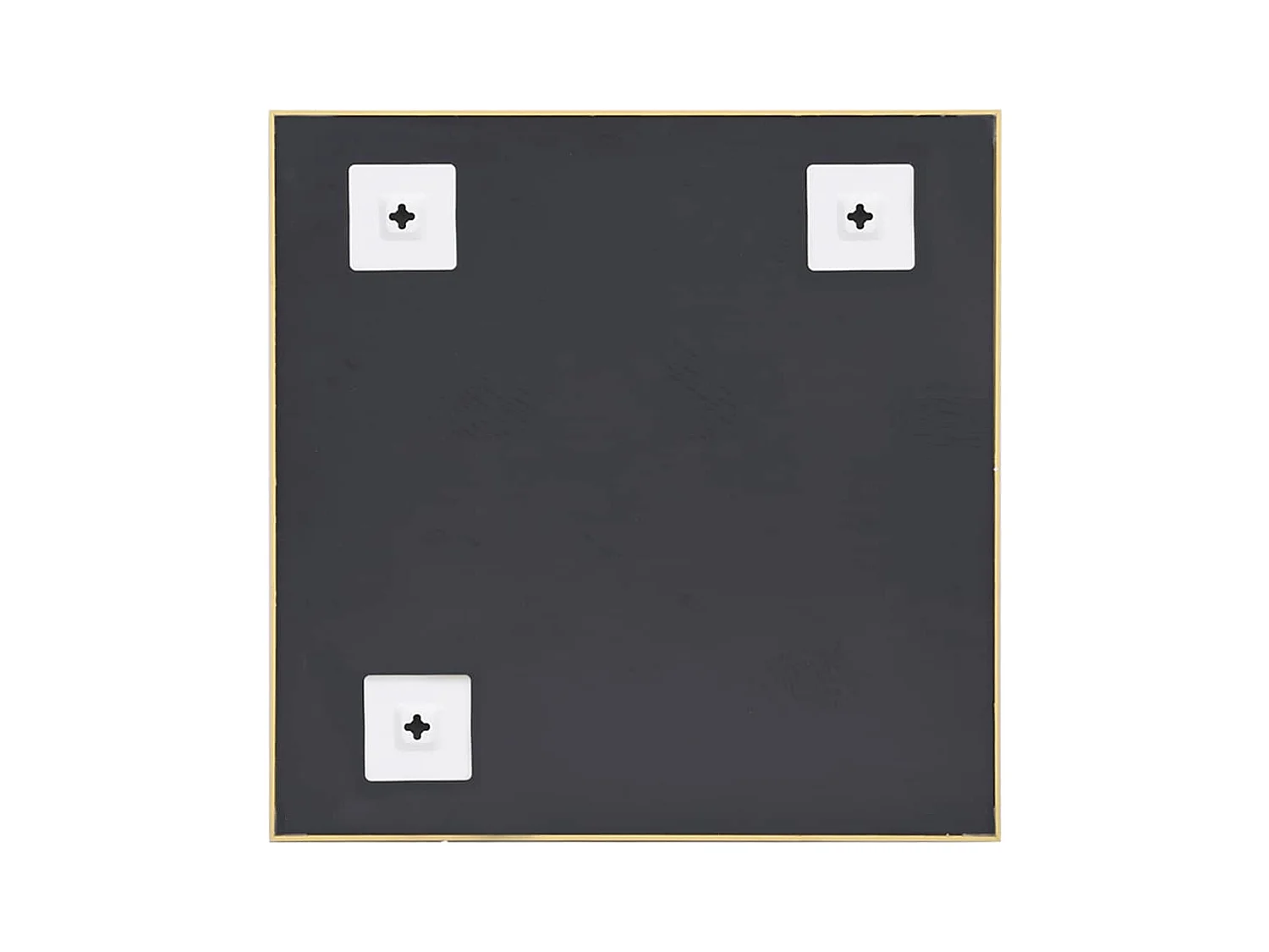 Specchio dorato 60x60 cm