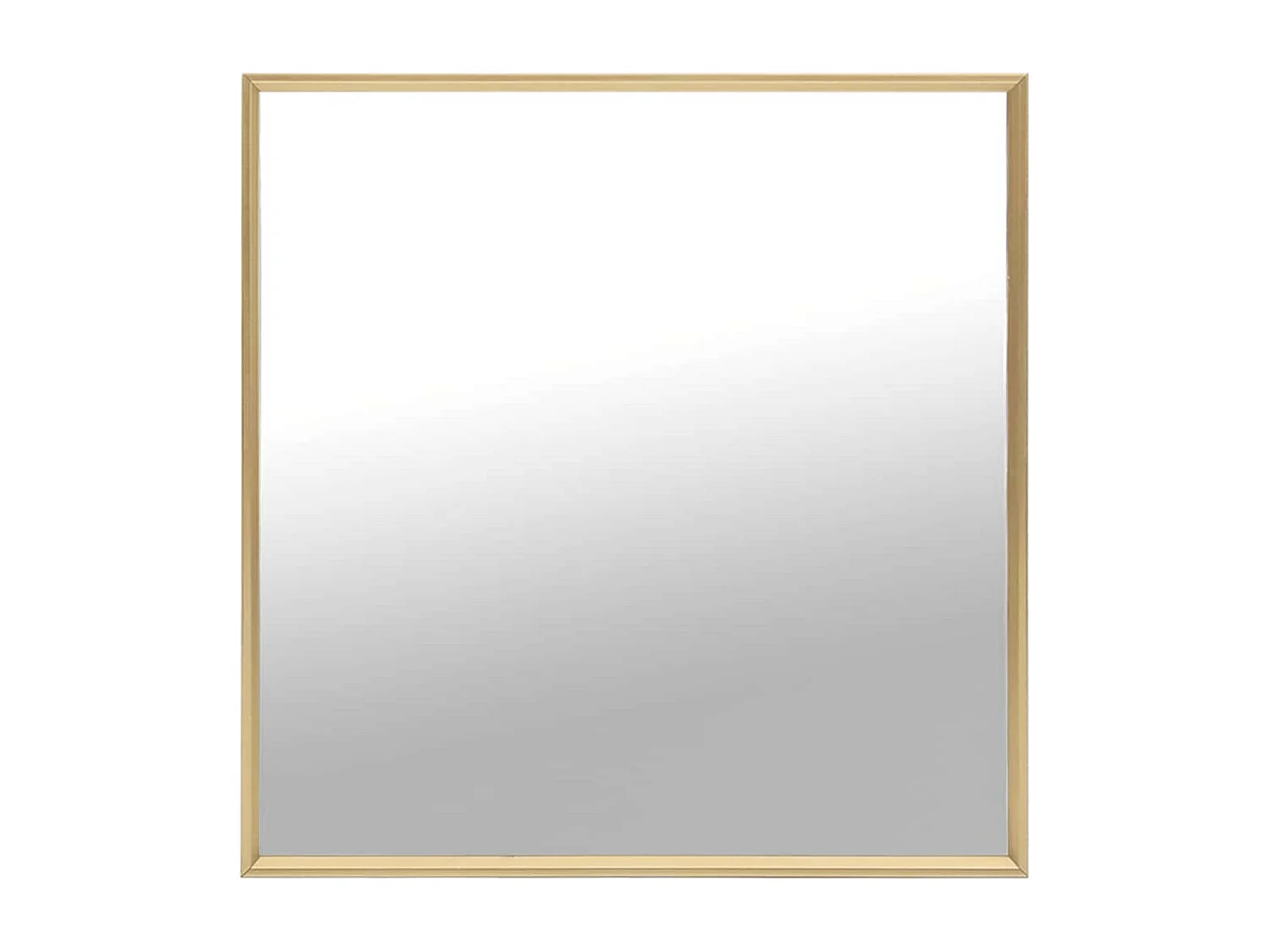 Espejo dorado 60x60 cm