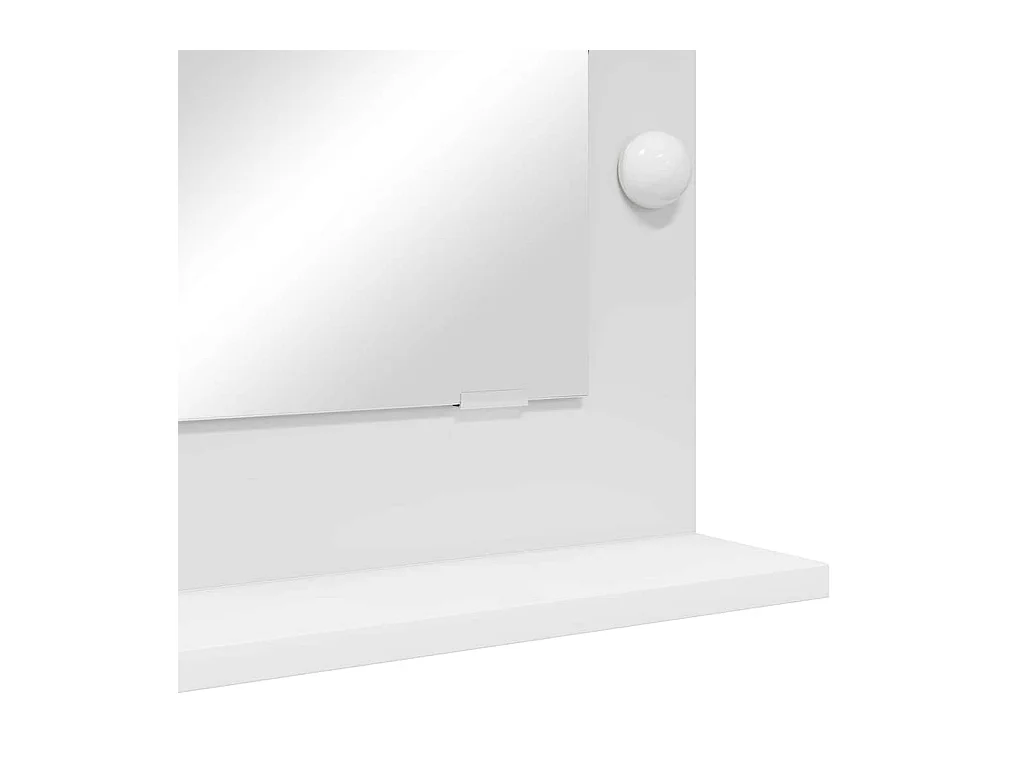 Specchio da trucco con luci LED Bianco 70 x 50 x 18 cm