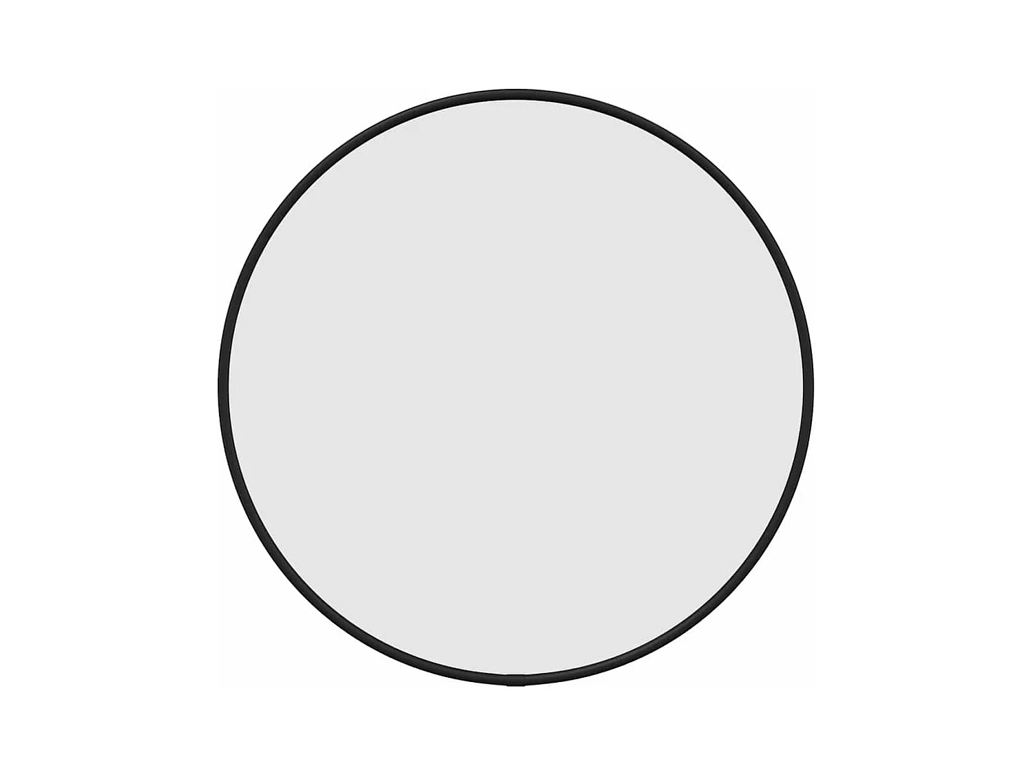 Specchio da parete nero Ø 40 cm Rotondo