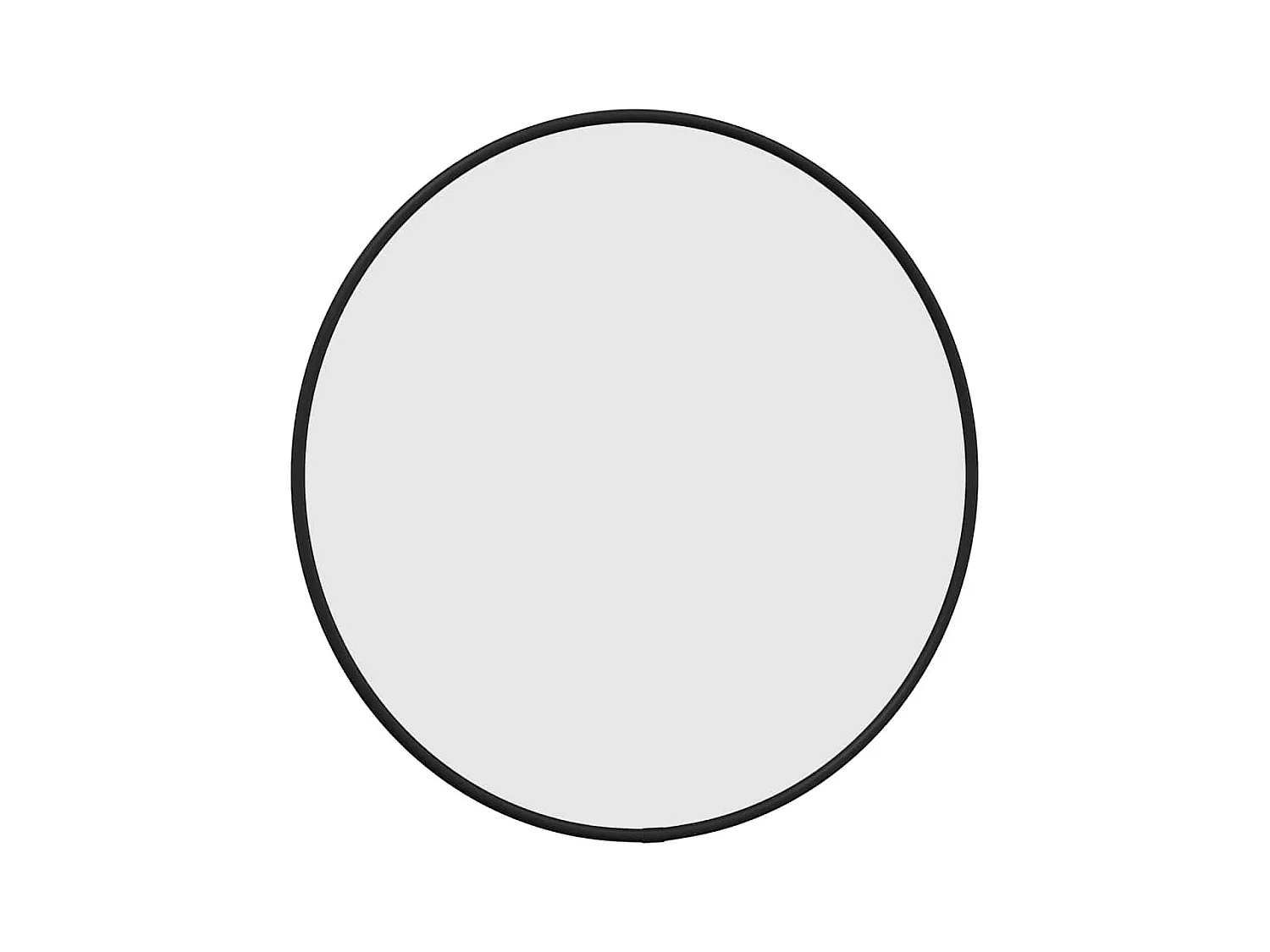 Specchio da parete nero Ø 40 cm Rotondo