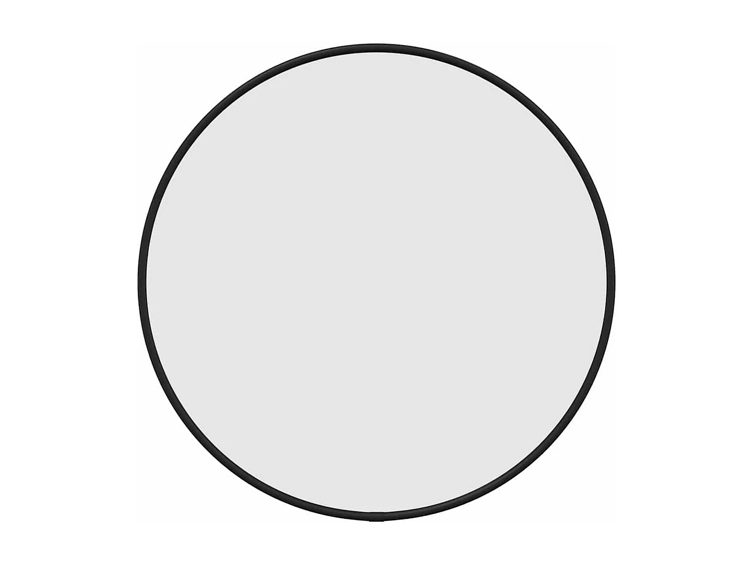 Specchio da parete nero Ø 40 cm Rotondo