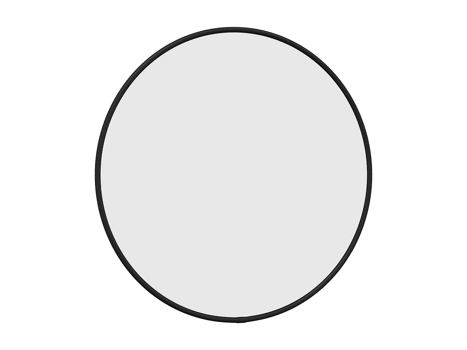 Specchio da parete nero Ø 40 cm Rotondo