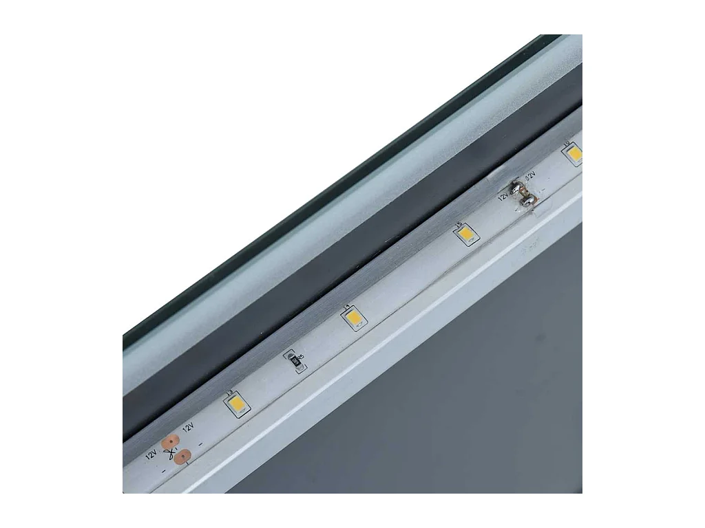 LED wandspiegel voor badkamer 60x80 cm