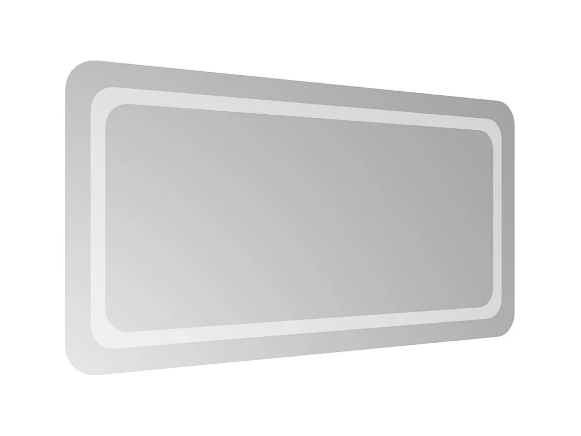 Miroir de salle de bain à LED 50x100 cm