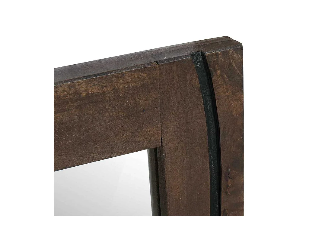 Miroir de salle de bain Montage mural Marron 50 x 2,5 x 70 cm