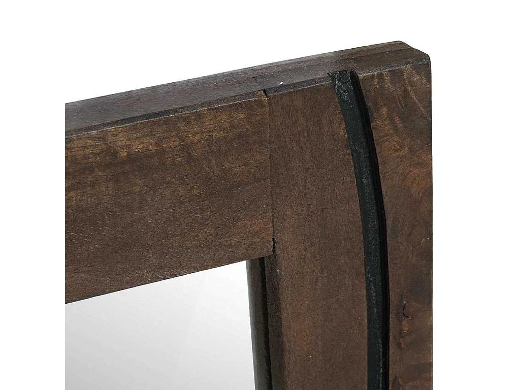 Miroir de salle de bain Montage mural Marron 50 x 2,5 x 70 cm