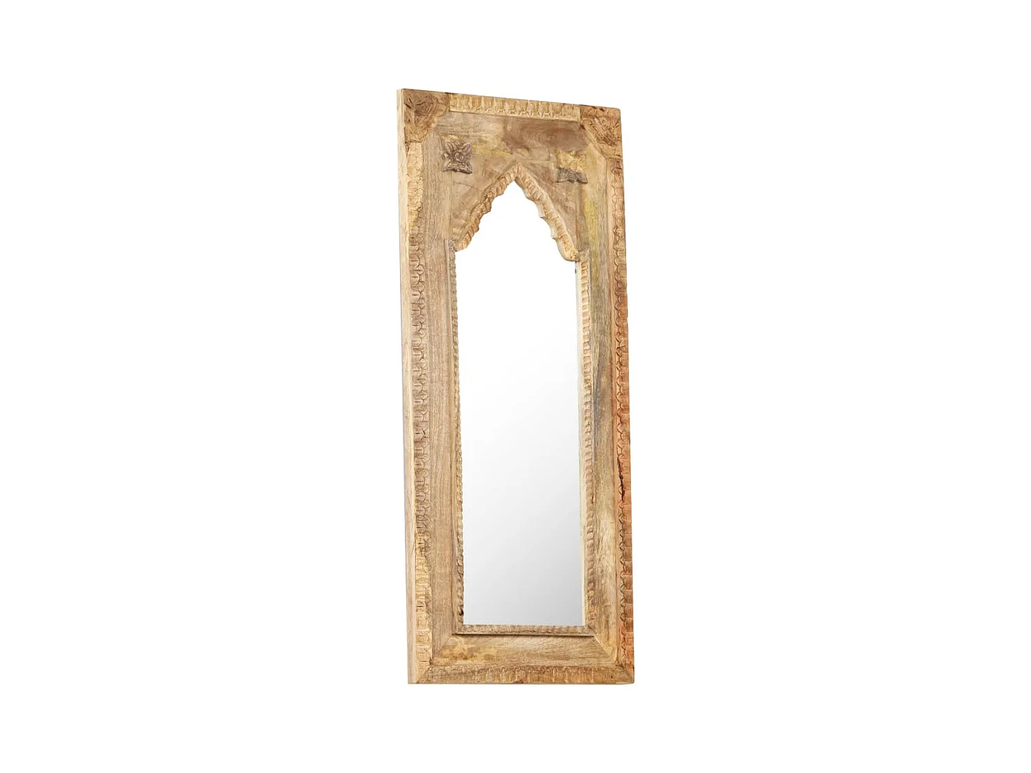 Miroir 50x3x110 cm Bois de manguier massif
