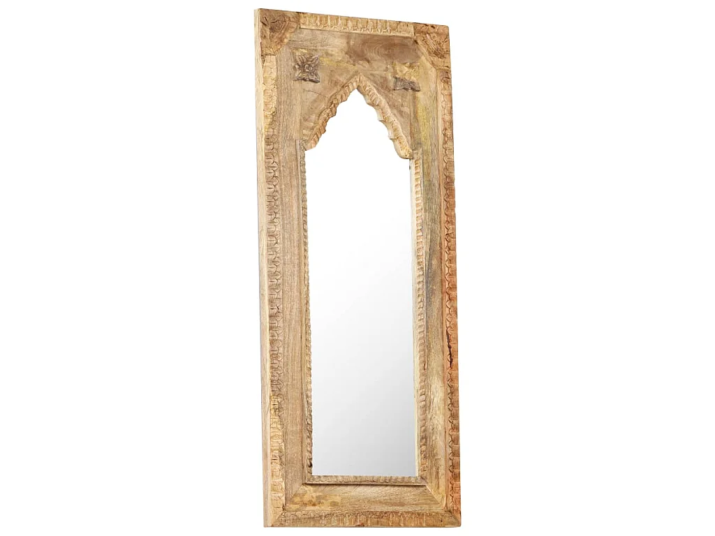 Spiegel 50x3x110 cm Massief mangohout
