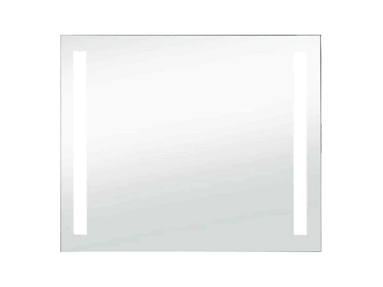 LED wandspiegel voor badkamer 80x60 cm