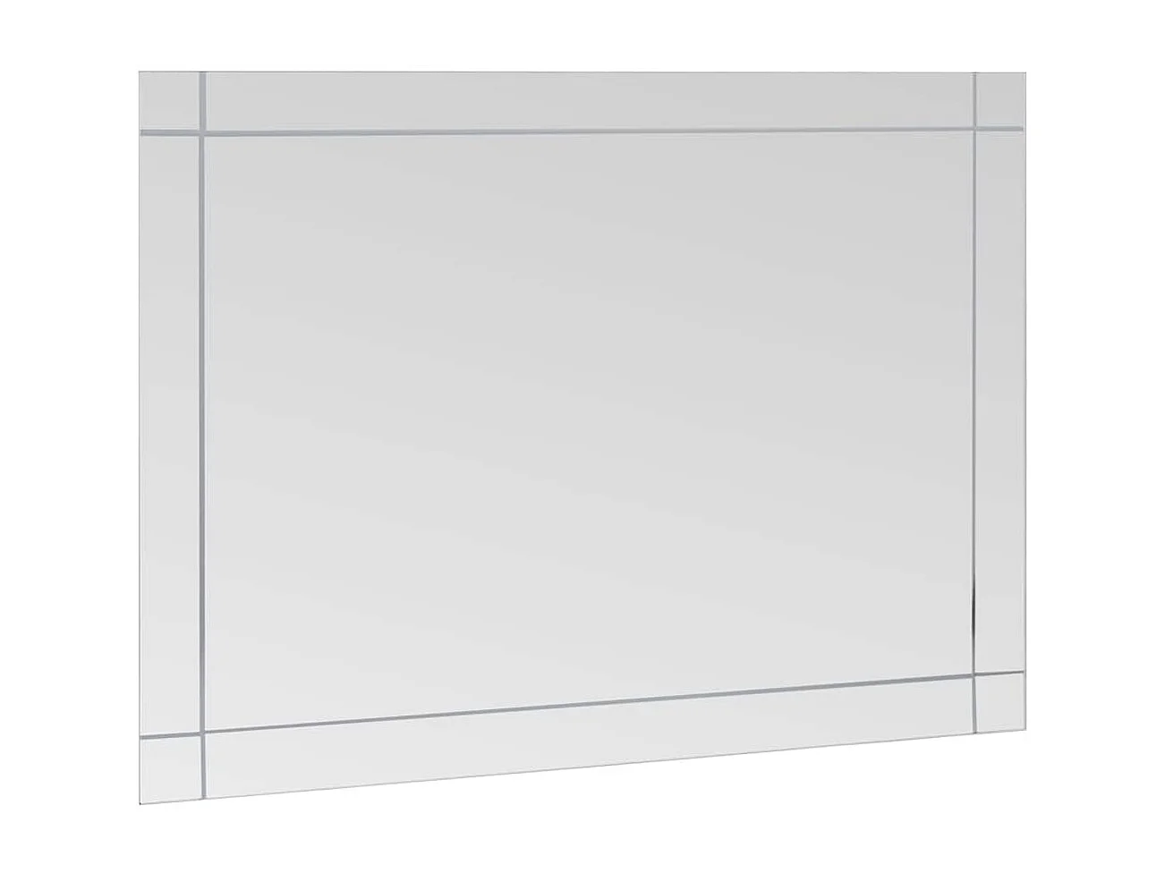 Espejo de pared 60x40 cm Cristal