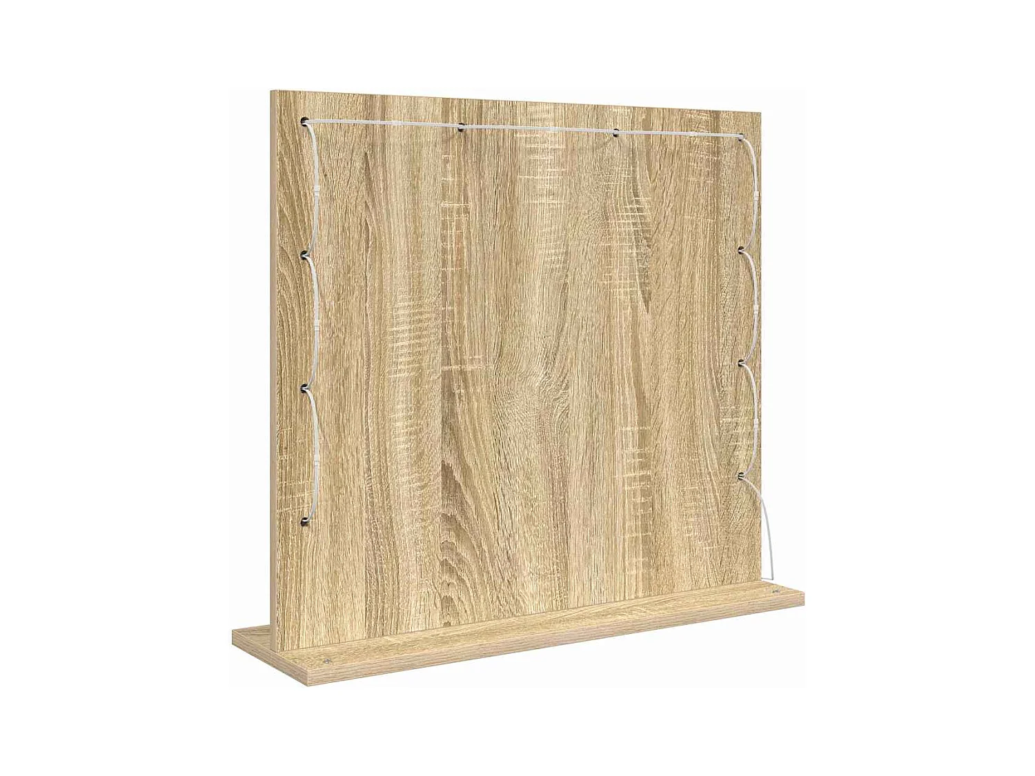 Miroir de vanité avec miroir Chêne Sonoma 60 x 55 x 18 cm