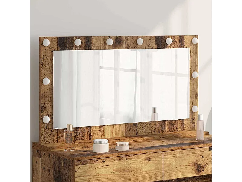 Miroir de vanité avec miroir Bois Ancien 100 x 55 x 18 cm