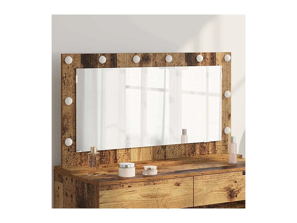 Miroir de vanité avec miroir Bois Ancien 100 x 55 x 18 cm