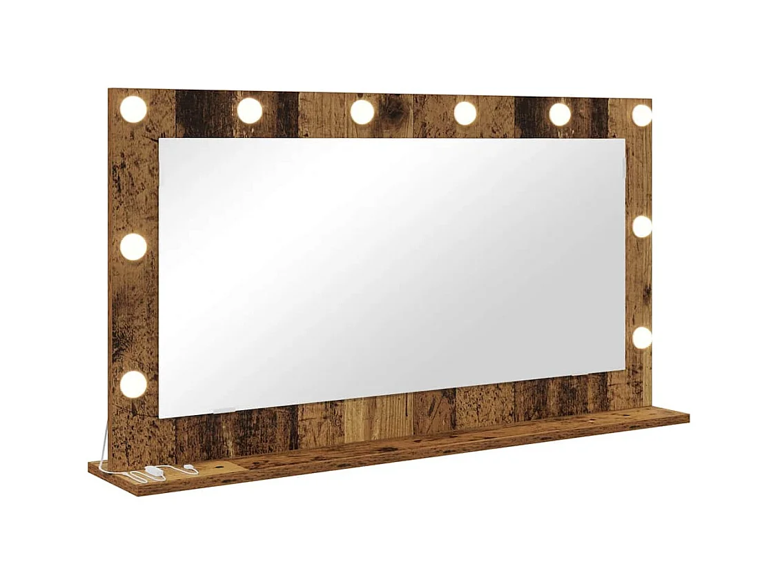 Miroir de vanité avec miroir Bois Ancien 100 x 55 x 18 cm