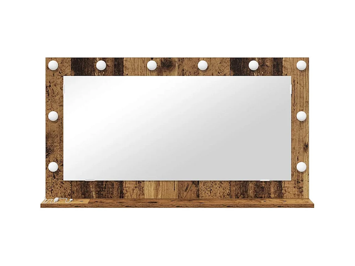 Miroir de vanité avec miroir Bois Ancien 100 x 55 x 18 cm