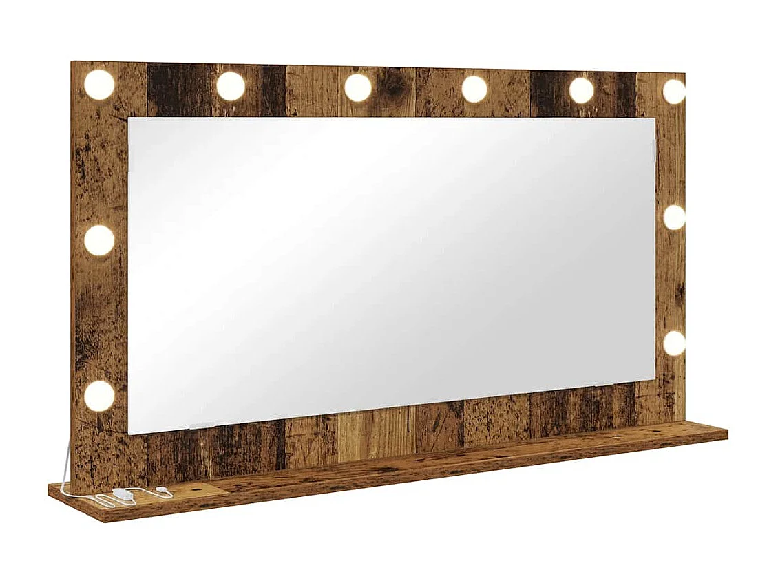 Miroir de vanité avec miroir Bois Ancien 100 x 55 x 18 cm