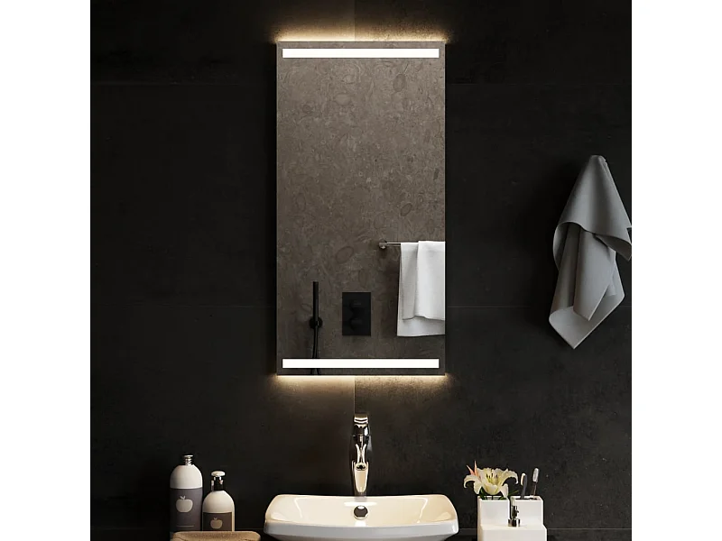 Specchio da bagno a LED 40x80 cm